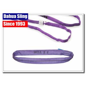 Personalized 5 Ton Lifting Straps , Durable Glass Lifting Straps For Cargo