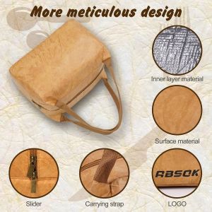 Lunch Bag For Women/Men, Reusable Lunch Bag Lightweight And Water-Resistant