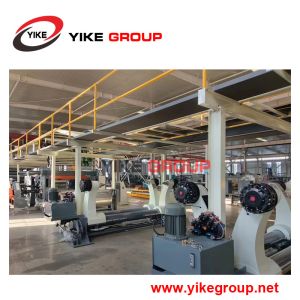 WJ-250-2500 Five Layer Corrugated Cardboard Production Line From YIKE GROUP