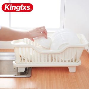 Bowl Chopsticks Shelf Bottom Cutting Board Plastic Kitchen Organizers