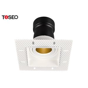 Adjustable Square Trimless Downlights Recessed Anti Glare Spotlights