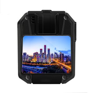 Replaceable 2100mAh GPS Body Camera 1080P Wireless 16MP