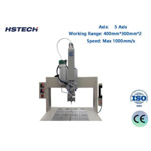 Quality Stainless Steel Machine Body PC Control 3 Axis Visual Dispensing Machine HS-VD331 for sale