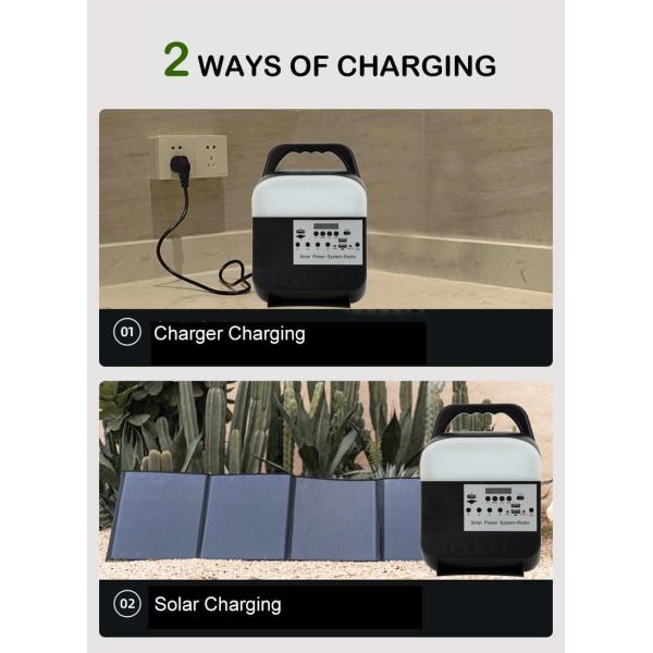 Outdoor Camping Solar Lighting Torch Lamp RV Travel Cooking Small Portable