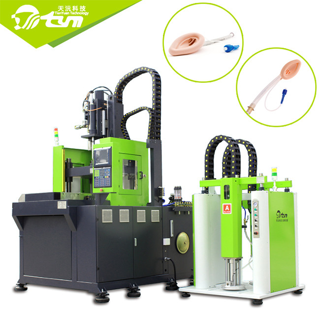Quality Laryngeal Silicone Injection Molding Machine Servo Motor Sliding Rail Structure for sale