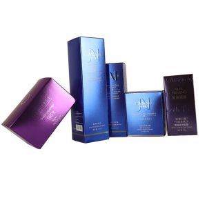 Quality Custom Luxury Paper Box With Embossed Brand Logo Glossy Lamination Supplier for sale