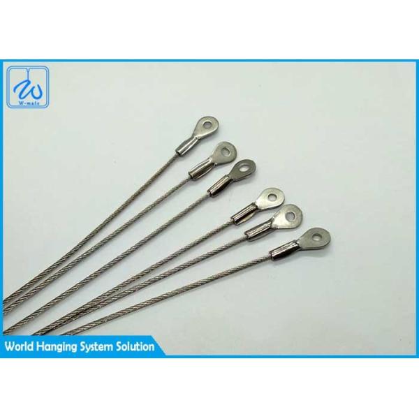 Buy 1x19s 304 Stainless Steel Wire Rope Clamps Slings And Cable at wholesale prices