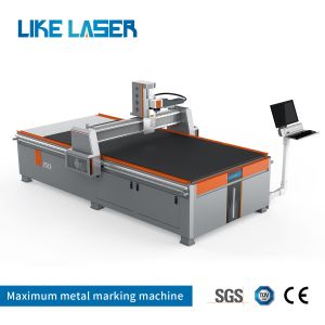 China 1300mm*2500mm Aluminium Laser Engraving Machine for Wall Decoration Stainless Steel Etching Sheet on sale