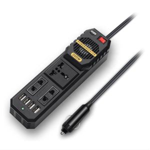 Quality Small Car Power Inverter 200W Car Power Inverter Charger Car Power Inverter Dc To Ac &amp; Usb 200W for sale