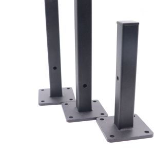 6*10 DIY heavy duty pipe square tube T shelf bracket