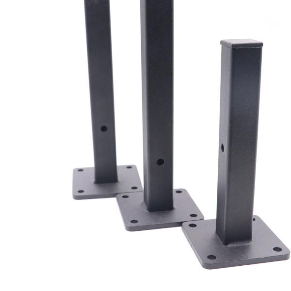 Buy 6*10" DIY heavy duty pipe square tube T shelf bracket at wholesale prices