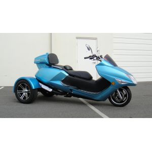 Single Cylinder 300cc Moped 22HP 3 Wheel Motor Scooter