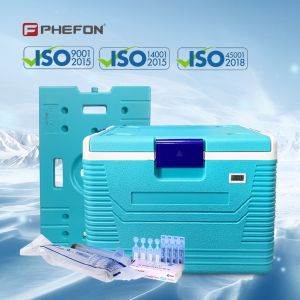 Medical Cooler Box with PU Insulation for Blood Reagent Transport
