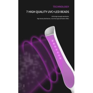 2W USB Portable Rechargeable Sterilization Disinfection UV Lamp