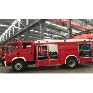 High Mobility HOWO 4 TON FOAM FIRE TRUCK For Urban Area