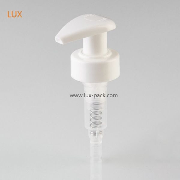 Custom B Type 304 Spring Lotion Pump with Closure Spring Inside for Hygienic