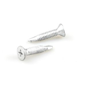 Footpath Mounting Self Drilling Screws Ruspert Finish Cross Recessed Countersunk
