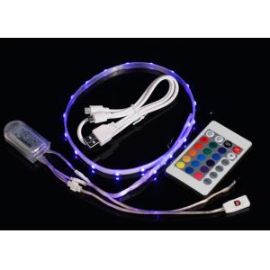 CE ROHS 23.6in Battery Operated LED Flashing Shoe Light For Kids / Sports Shoes