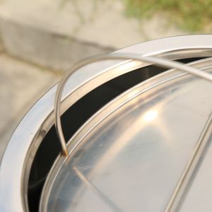 Elevator Entrance Corridor Barrel Hotel Lobby Smoke-extinguishing Stainless