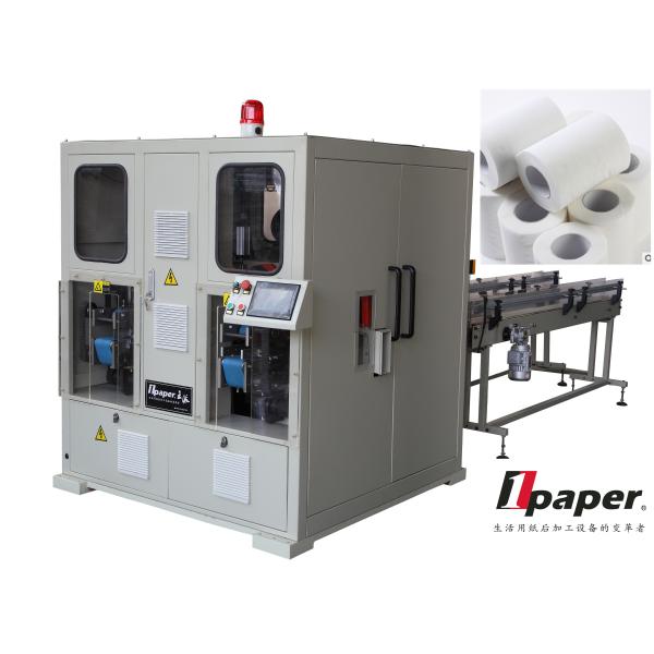 Quality Custom Log Cutting Saw Electric Log Saw Facial Tissue PLC Man - Machine Interface System for sale