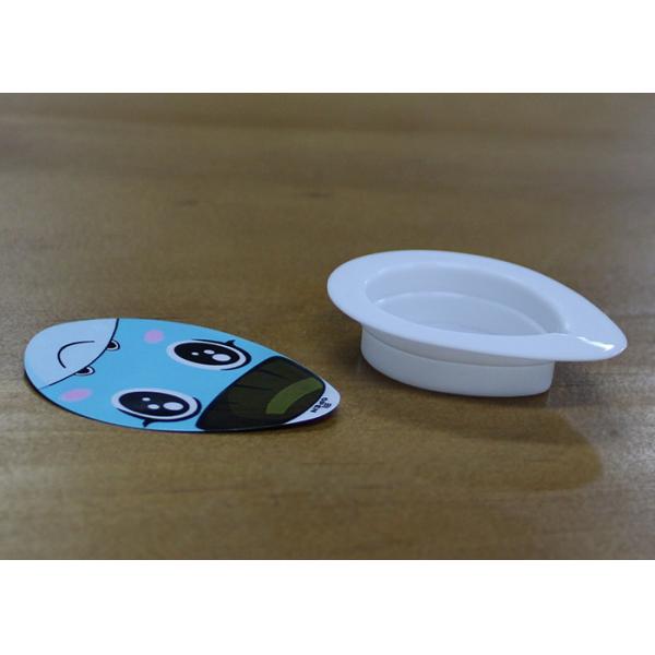 Heart Shaped Small Plastic Containers , Whitening Capsule Sleeping Mask Cup