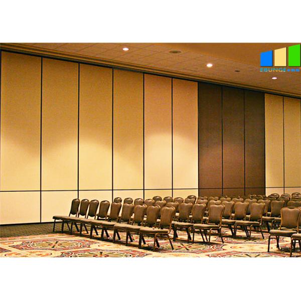 100mm Thickness Mordern Hotel Banquet Hall Decorative Folding Partition Walls