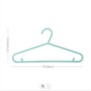 Durable Plastic Adult Garment Coats Clothing Shirt Pants Hanger
