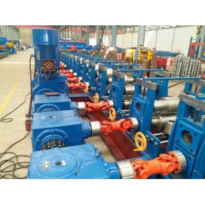 U Section Post Roll Forming Machinery Match With Guardrail With Punching Devices