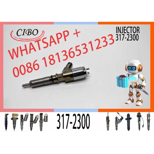 Common Rail Injector For 320D excavator C6 C6.4 diesel 326-4700 3264700 fuel injector 317-2300
