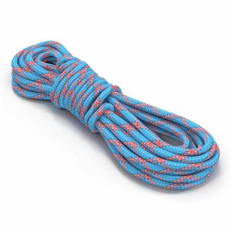 12mm Double Braided Dynamic Climbing Nylon Rope for U/S Hook Applications