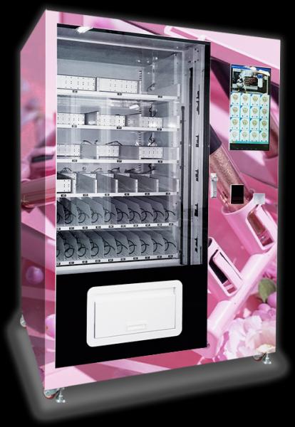 Buy Cosmetics Makeup Products Vending Machine With Smart Free Sample Feature For Branding Campaign at wholesale prices