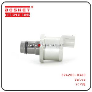Isuzu 4JJ1 DMAX 294200-0360 2942000360 SCV Valve