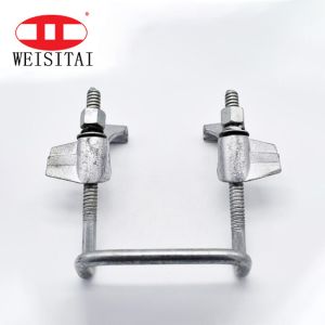 Construction Steel Formwork Beams Accessories Clamp Waler for Formwork Panel