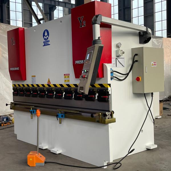 100T 2500mm 5mm Thick Torsion Bar Press Brake Sheet Metal Folding 7.5KW