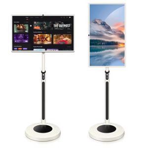 China 32'' Standbyme Touchscreen Monitor TV with White Cabinet 4GB/8GB 64GB/128GB/256GB on sale