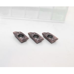 China TiCN Coated Solid Carbide Turning Insert Grey Color With HRC91-93.5 Hardness on sale