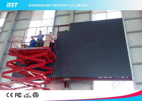 P4mm Indoor Indoor Advertising LED Display Full Color High Brightness Ultra Thin Design