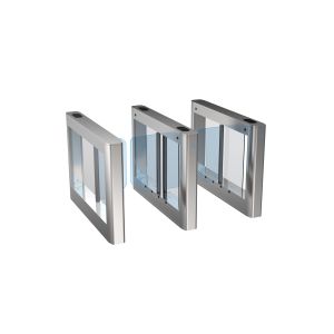 Integrated Design Swing Turnstiles Gate Stainless Steel Office Security Gates