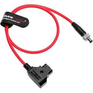Alvin's Cables Dtap to Locking DC 5.5 2.1 Ultra Soft Cable for Atomos Ninja