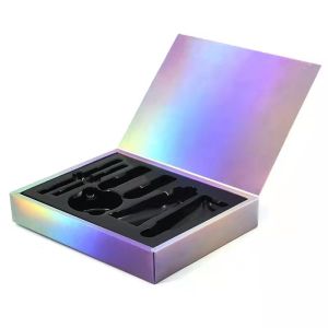 Cosmetic Laser Rigid Packaging Box Practical With Foam Insert