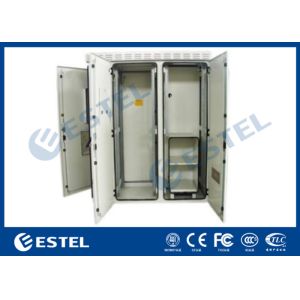 3 Compartments 20mm PEF Outdoor Telecom Cabinet