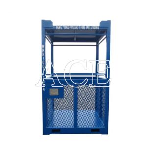 Quality 45C Lifting Angle 3CBM DNV 2.7-1 Steel Dry Container Offshore Personal Transfer Basket with CSC and BV Certificates for sale