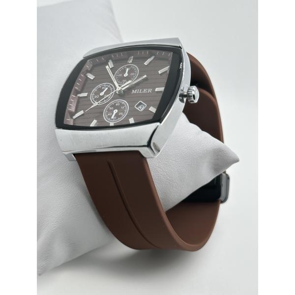 Customized Quartz Wrist Watch Luminous Hands Band for Men with Battery