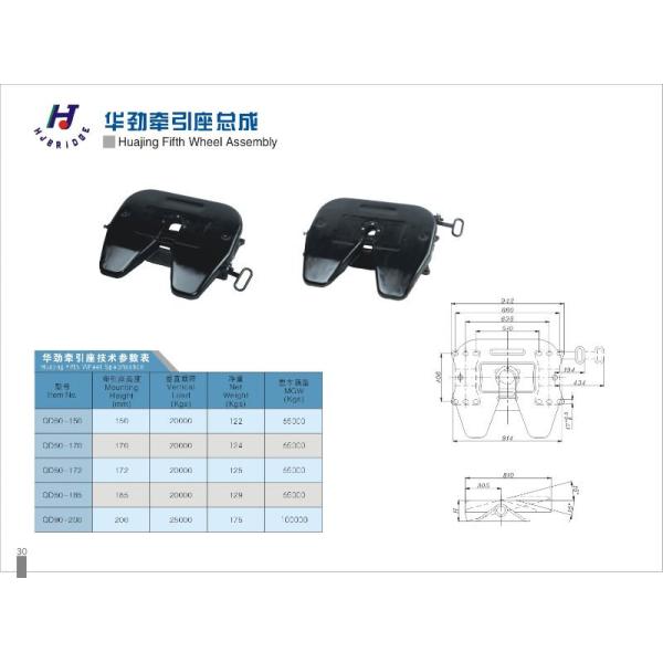 BPW and American type semi trailer parts
