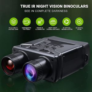 1080p FHD Infrared Digital night watch binoculars Scope Camera For Hunting