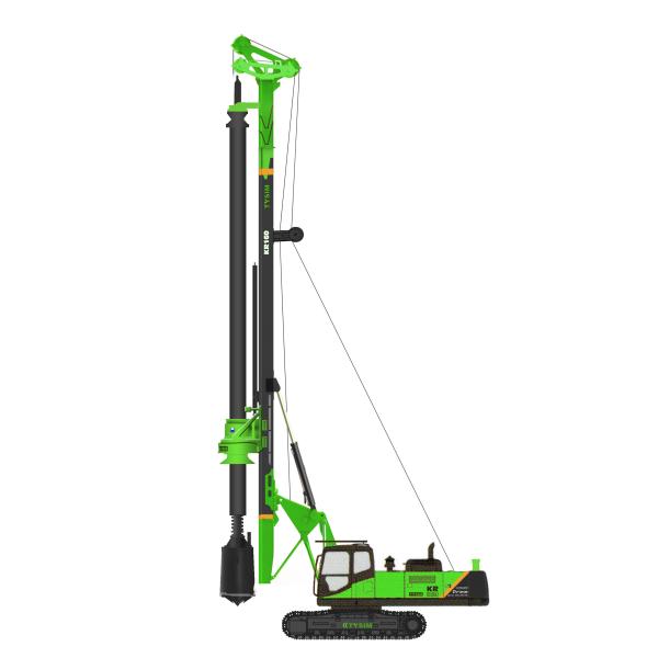 3.5 Km/h Travel Speed Piling Rig Machine with 150 KN.m Max Torque and 100kN Max