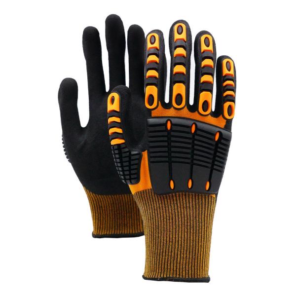 Buy TPR Impact Safety Gloves Anti Collision Anti Cut Touchscreen Work Gloves at wholesale prices