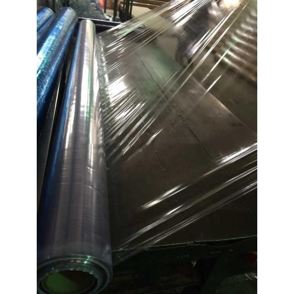 Buy Normal Clear Packaging PVC Film 28kg 42PHR non sticky 0.2mm Thickness at wholesale prices