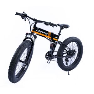 Full Suspension 26 Inch 350w Aluminium Folding Electric Bike