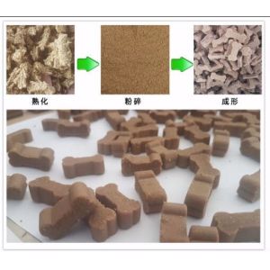 High Protein 0.5Mpa Dog Treat Maker Machine Cold Extrusion